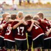 Fußballspieler mit Sportmundschutz – Zahnschutz beim Fußball
